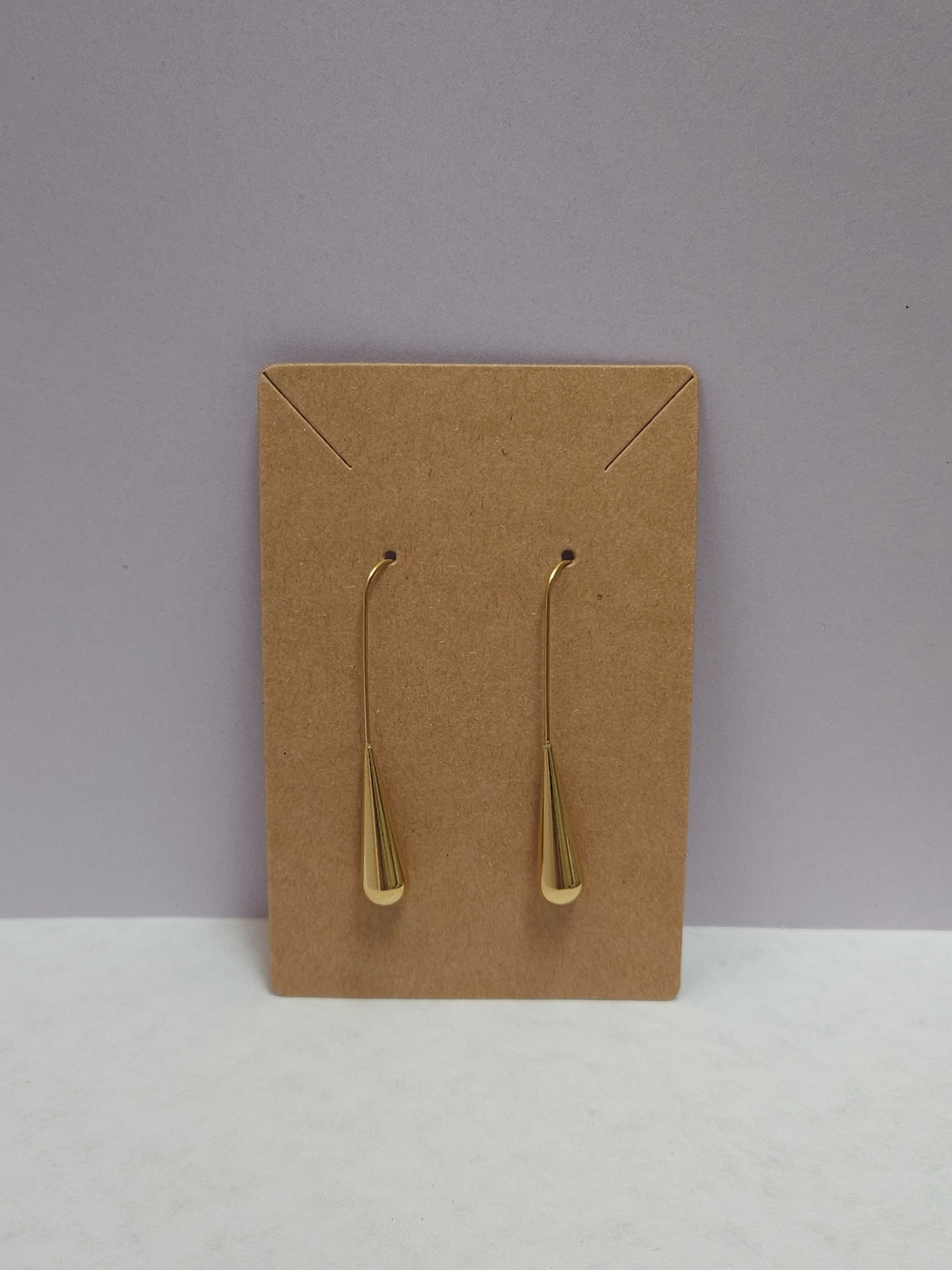 Gold Drop Teardrop Dangle Earrings - Women Jewelry